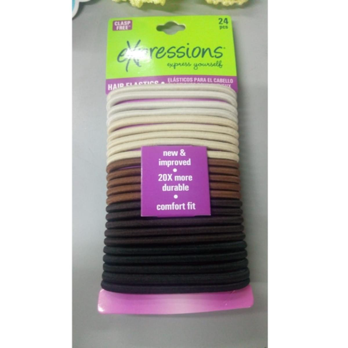 Expressions 24 Pack Elastics