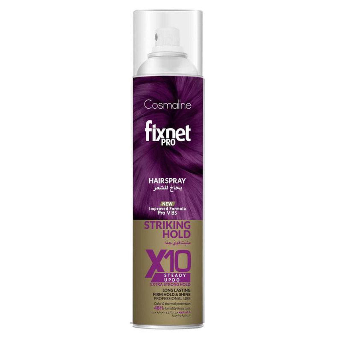Cosmaline Fixnet Pro Extra Strong Hold Spray X 10 (500ml) B0003461