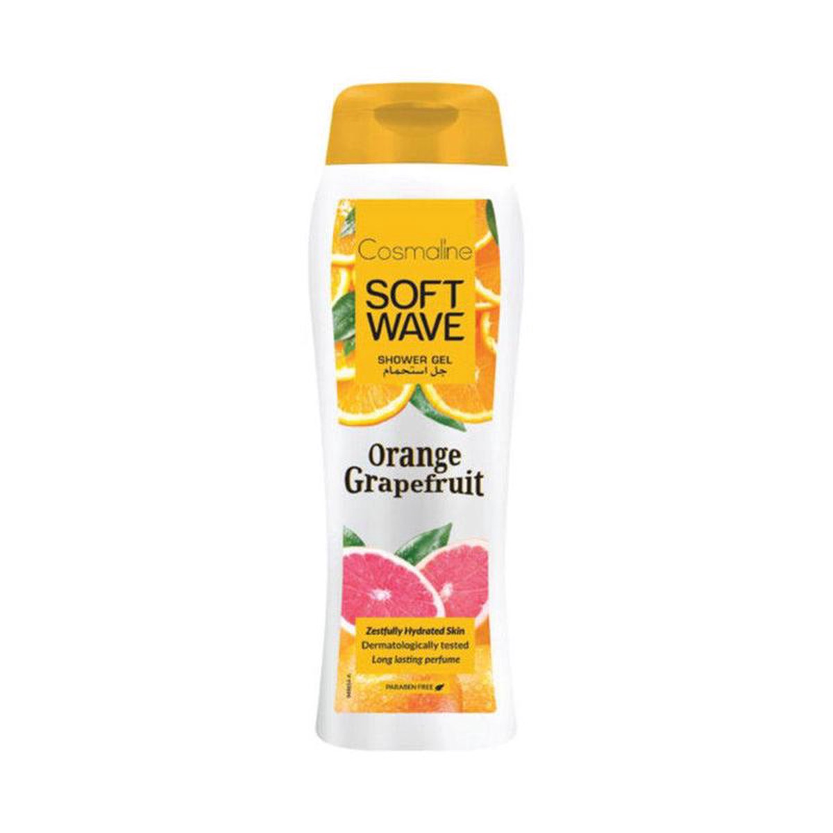 Cosmaline SOFT WAVE SHOWER GEL ORANGE AND GRAPE FRUIT 400ml B0003873
