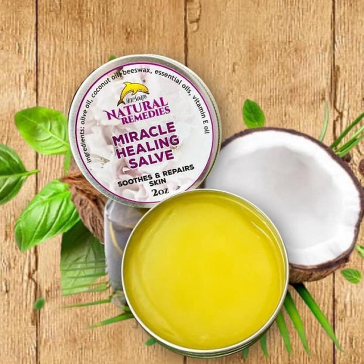 FINE SOAPS MIRACLE HEALING SALVE 8211 2oz