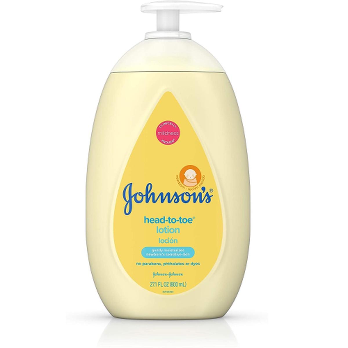Johnson’s Head-to-Toe Body Lotion, 16.9 fl oz.