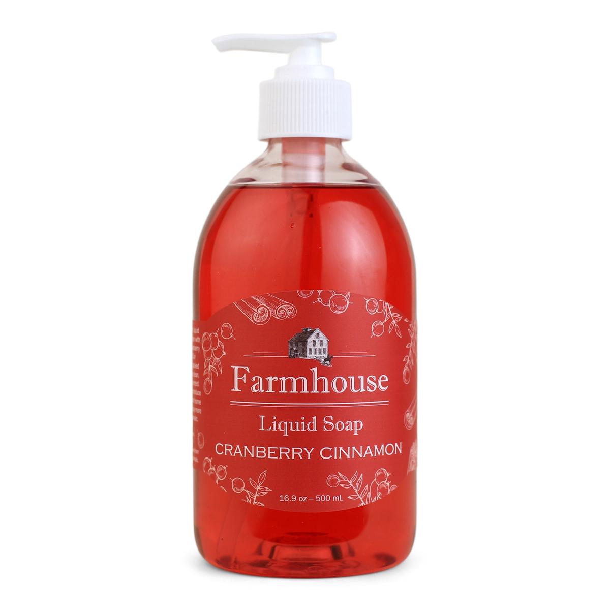 Liquid Soap – 16.9oz – Cranberry Cinnamon