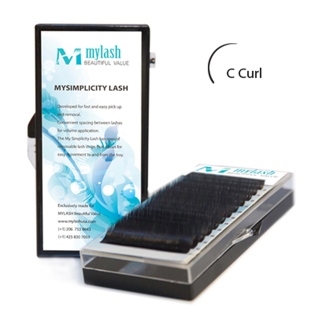 MYLASH MYSIMPLICITY LASH – C CURL (0.07x11mm)