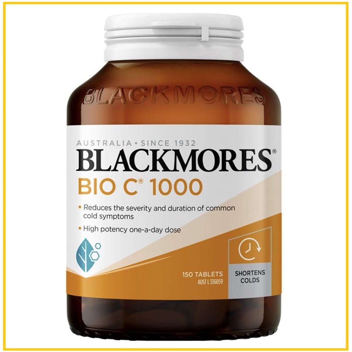 BLACKMORES Anti-Cold Active Vitamins 150 Tablets (1000mg)