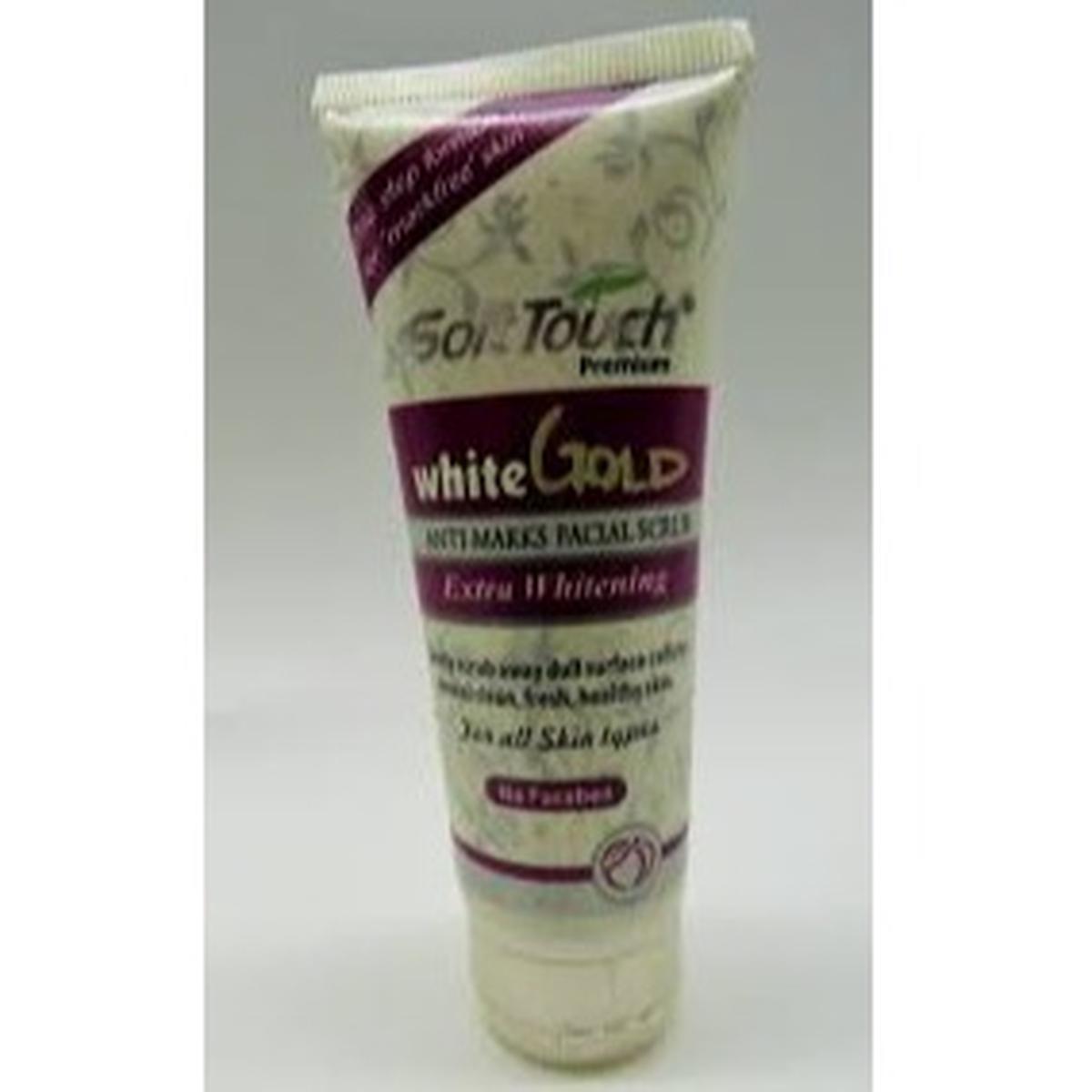 SOFT TOUCH FACIAL SCRUB – EXTRA WHITENING 100ML