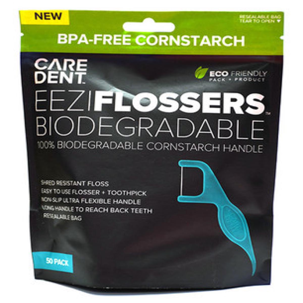CareDent Eeziflossers Biodegradable 50pk