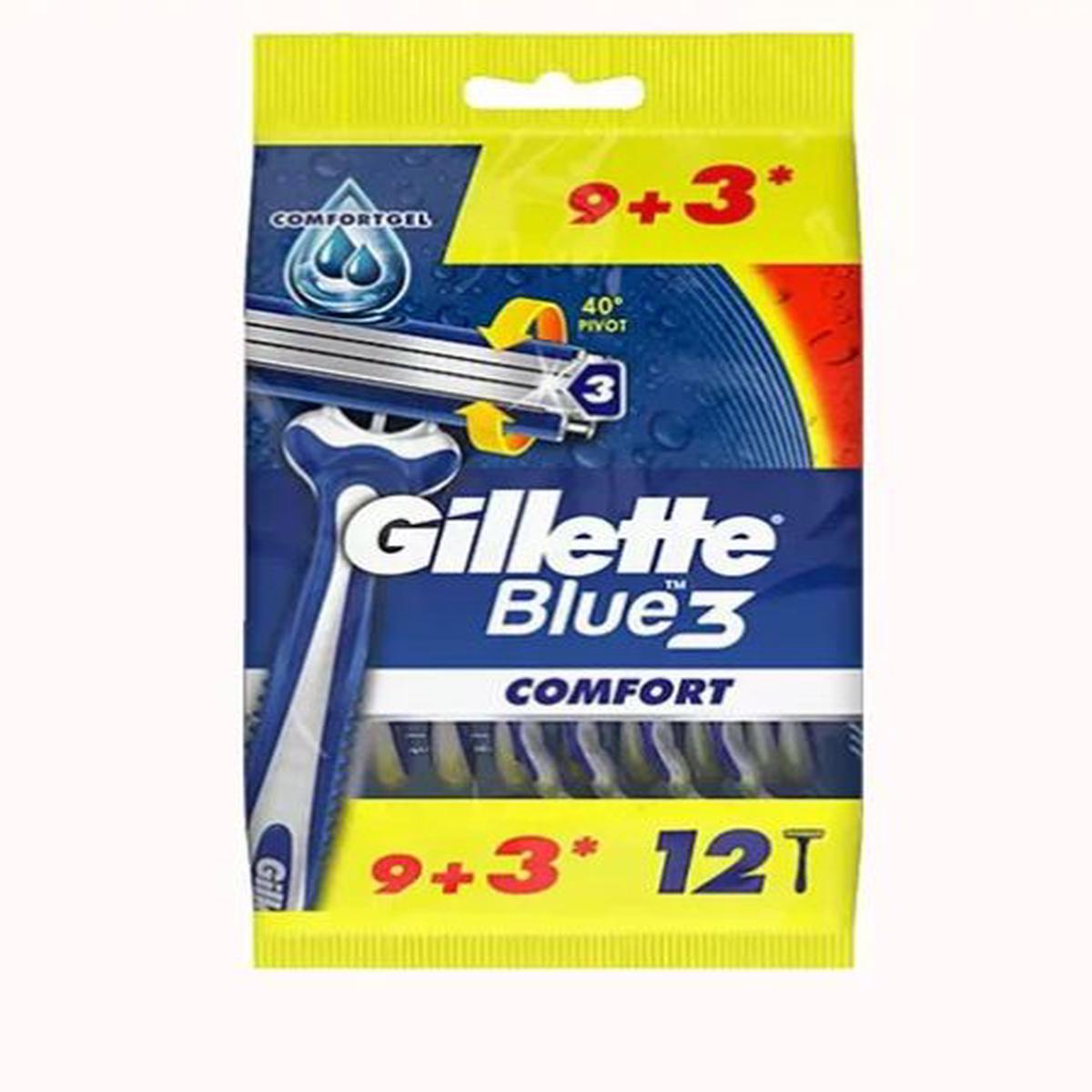 GILLETE BLUE 3 (9+3 PCS)