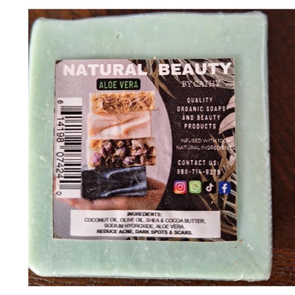 Natural Beauty By Cathy Organic Aloe Vera Handmade Soaps