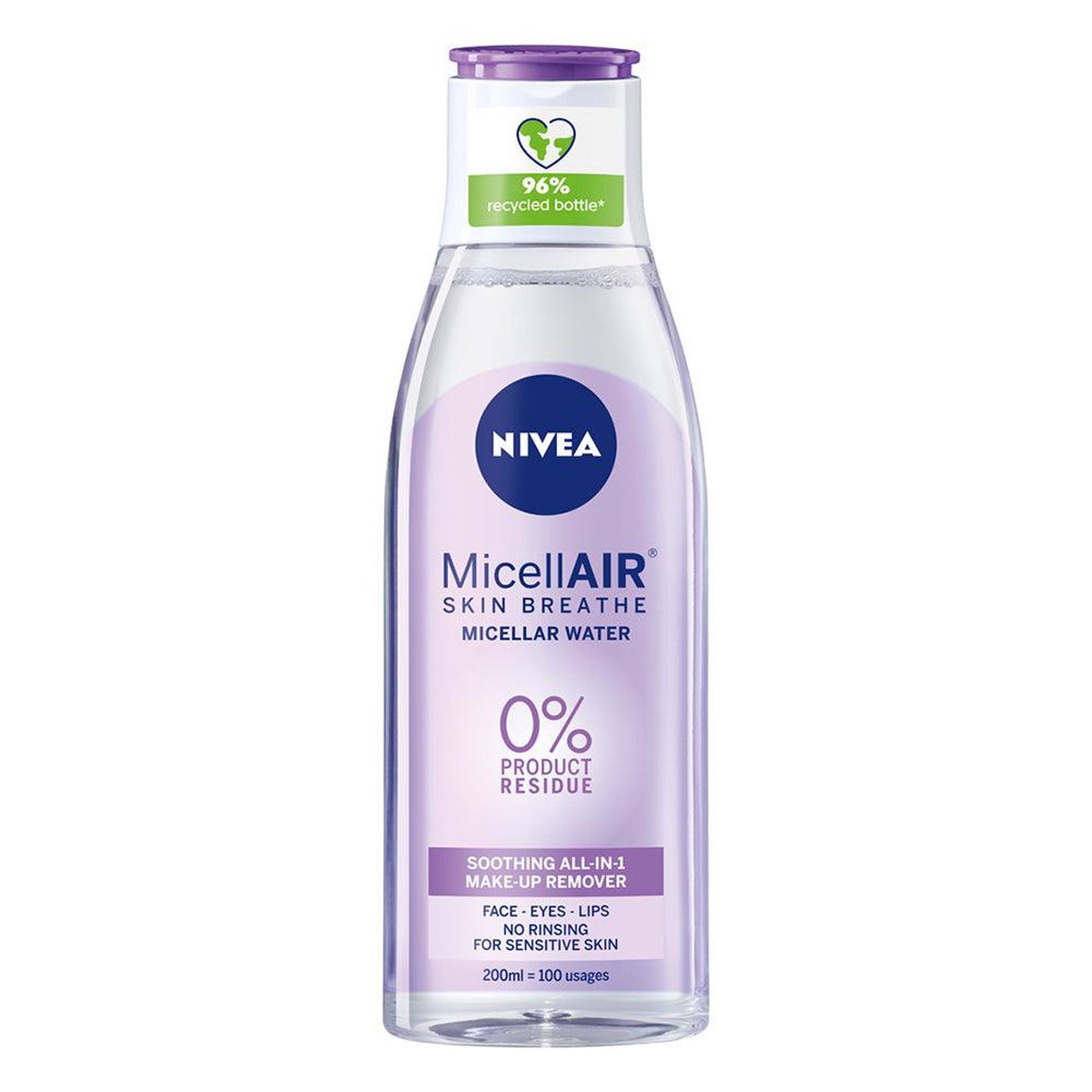 Nivea Micellar Skin Breathe Cleansing Water 200 ml
