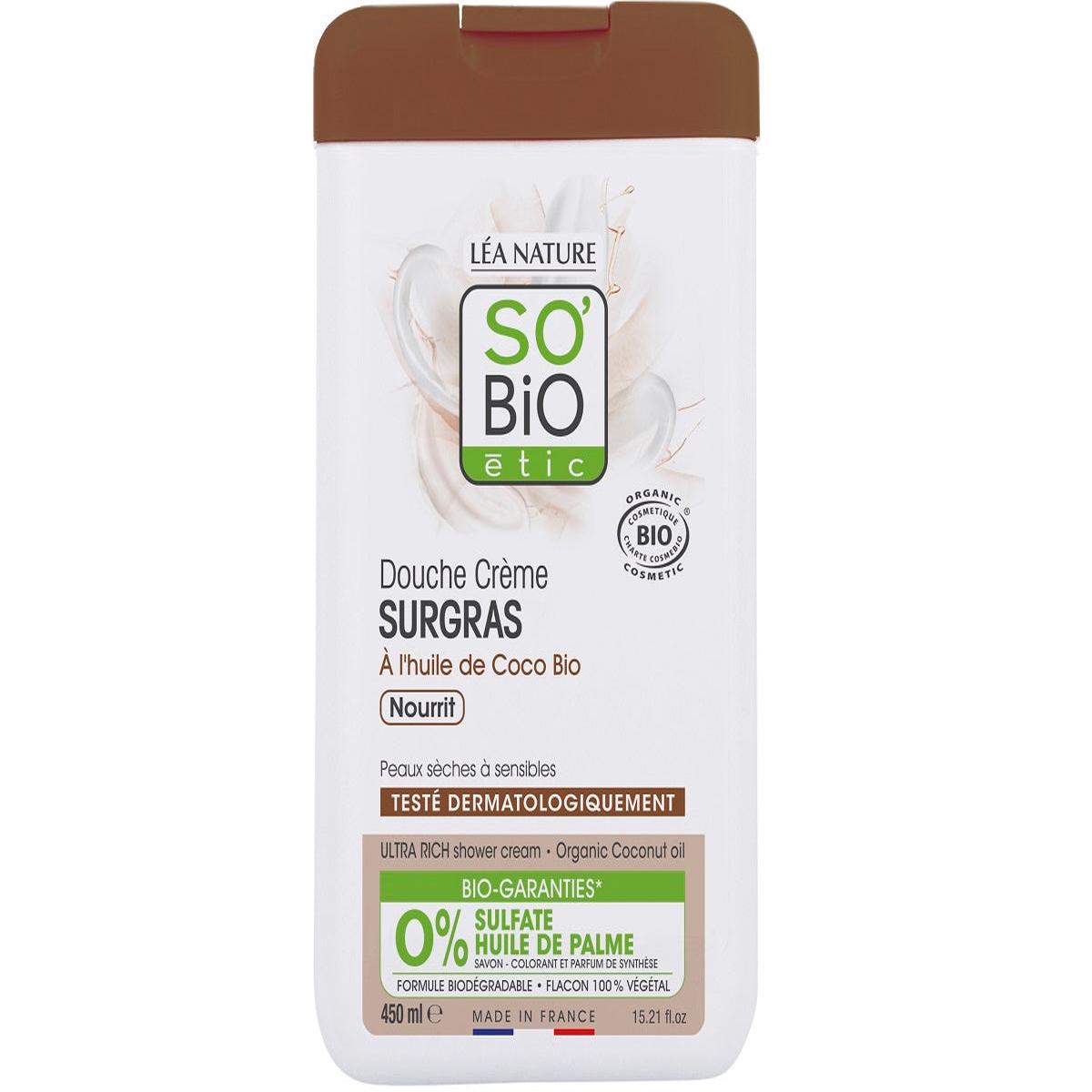 So Bio Etic Organic Coconut Shower Cream  – 50Ml