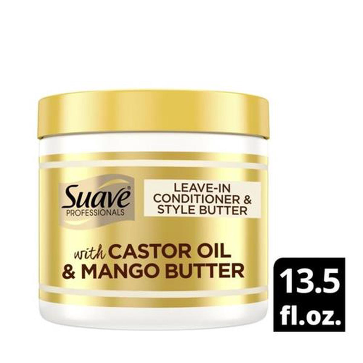 Suave Professionals Hair Conditioner Mask Castor Oil 038 Mango Butter 135 oz