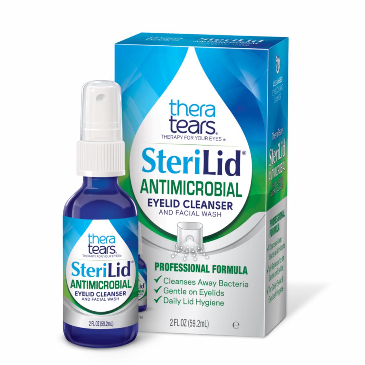 Theratears Sterilid Antimicrobial Eyelid Cleanser and Facial Wash