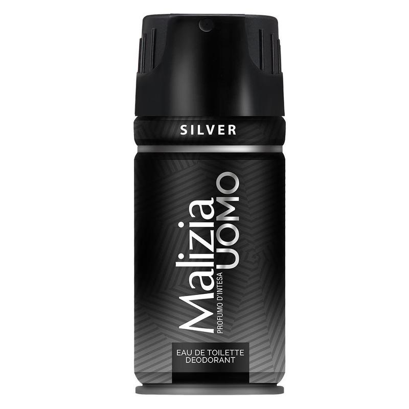 Malizia Uomo Deodorant Silver 200 ml