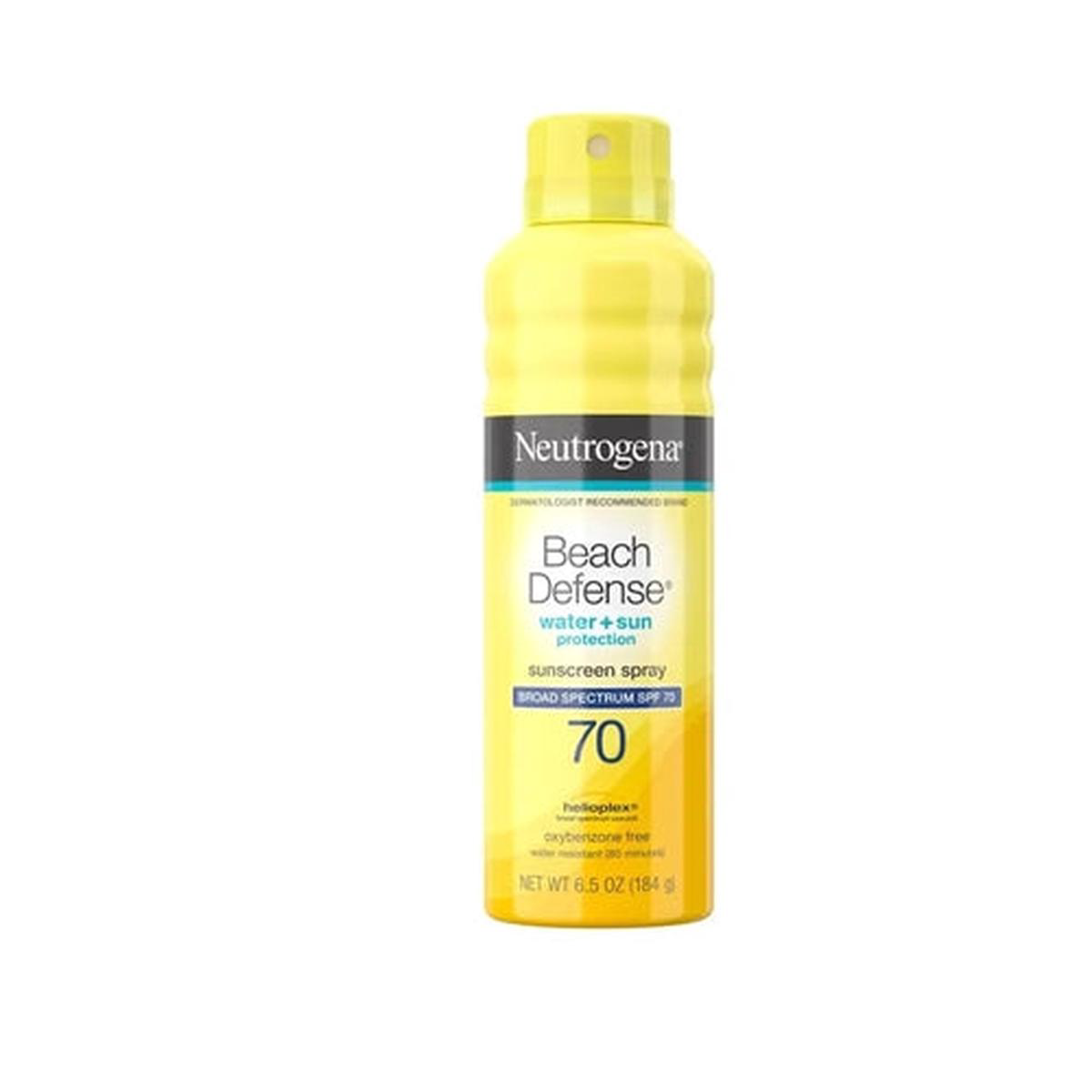 Neutrogena Beach Defense Sunscreen Spray-70 spf-141g