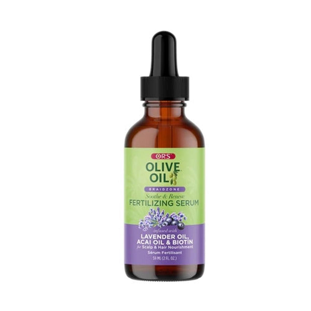 ORS Olive Oil Braidzone Soothe & Renew Fertilizing Serum – 2 fl oz