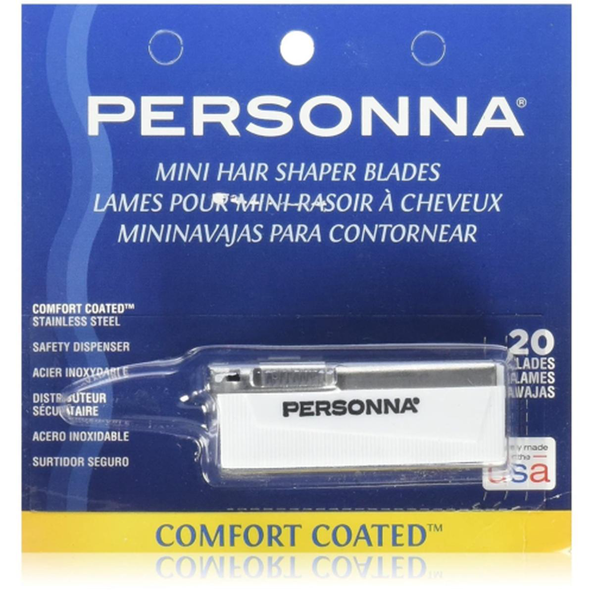 Personna Mini Hair Shaper blades 20-pk