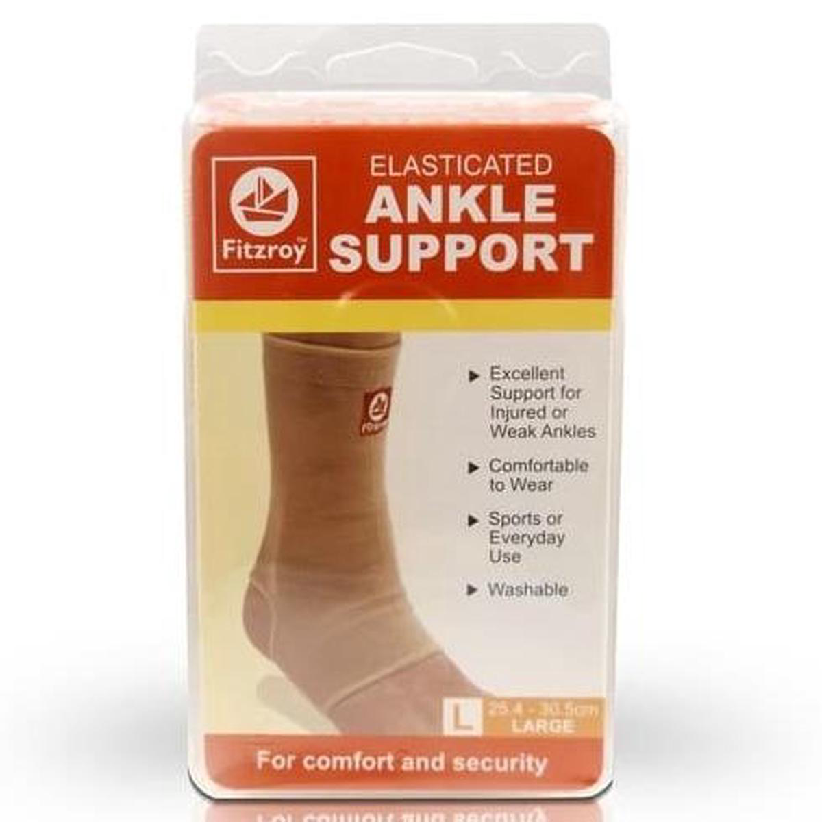 Fitzroy Elasticated Ankle Support 8211 Large