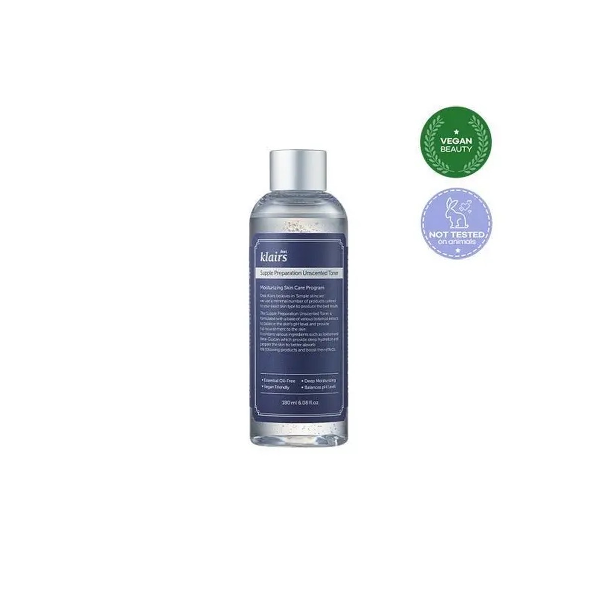 klairs Supple Preparation Unscented Toner 180ml