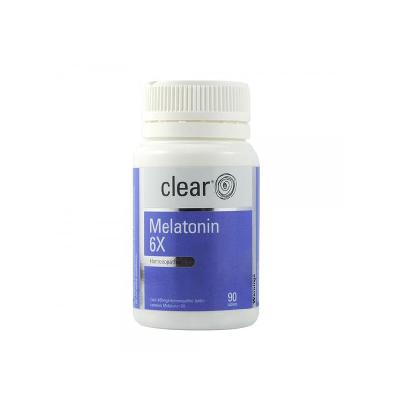 Clear Homeopathic Melatonin 6X 90 Tablets