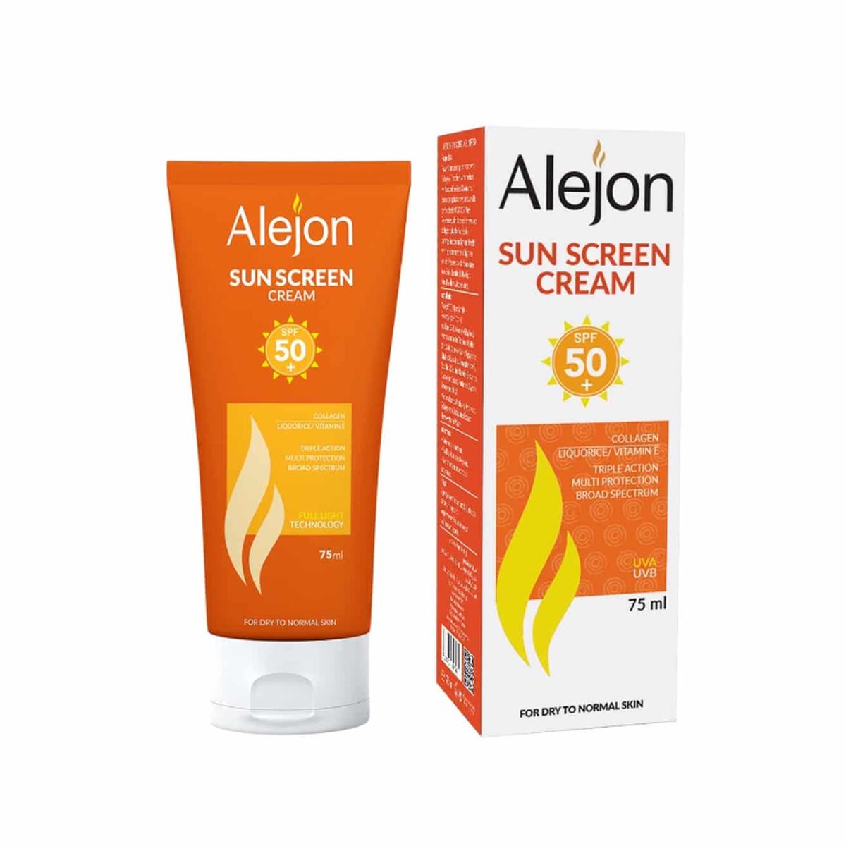 ALEJON SUN SCREEN CREAM 75ML SPF50+ (OFFER)