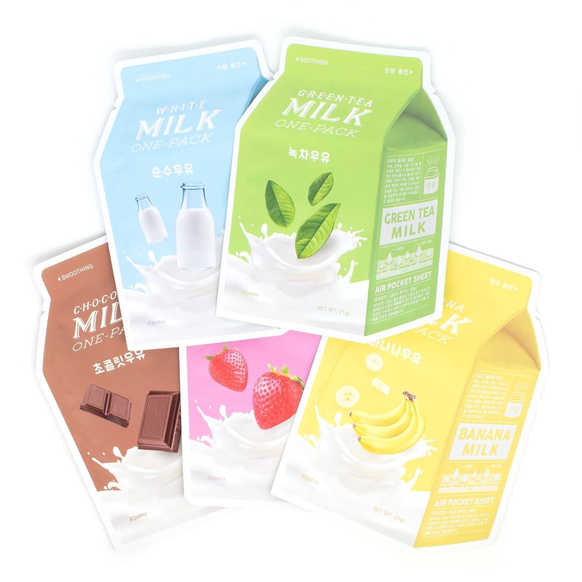 Milk One Pack Sheet Mask