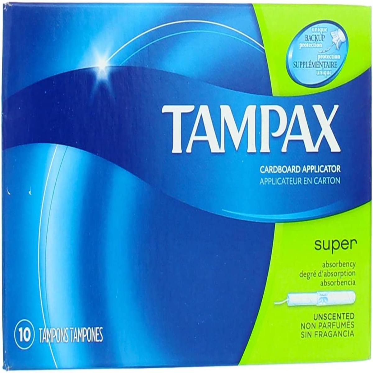 Super Absorbency Tampons 10 Count