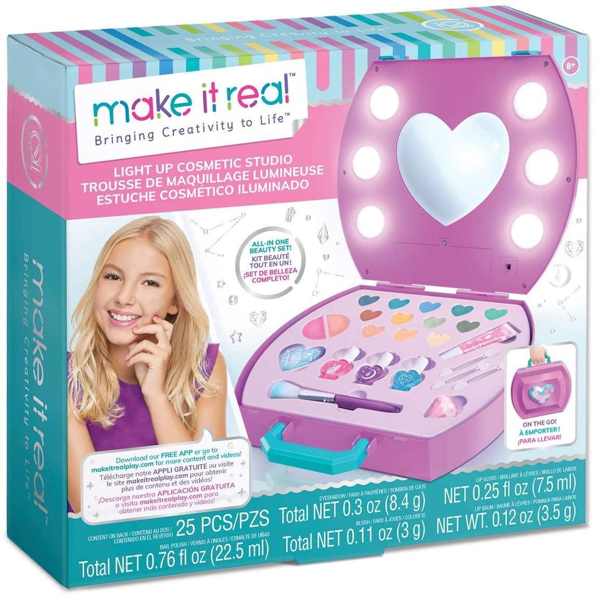 Make It Real 2508 Light-up Cosmetic Studio Case