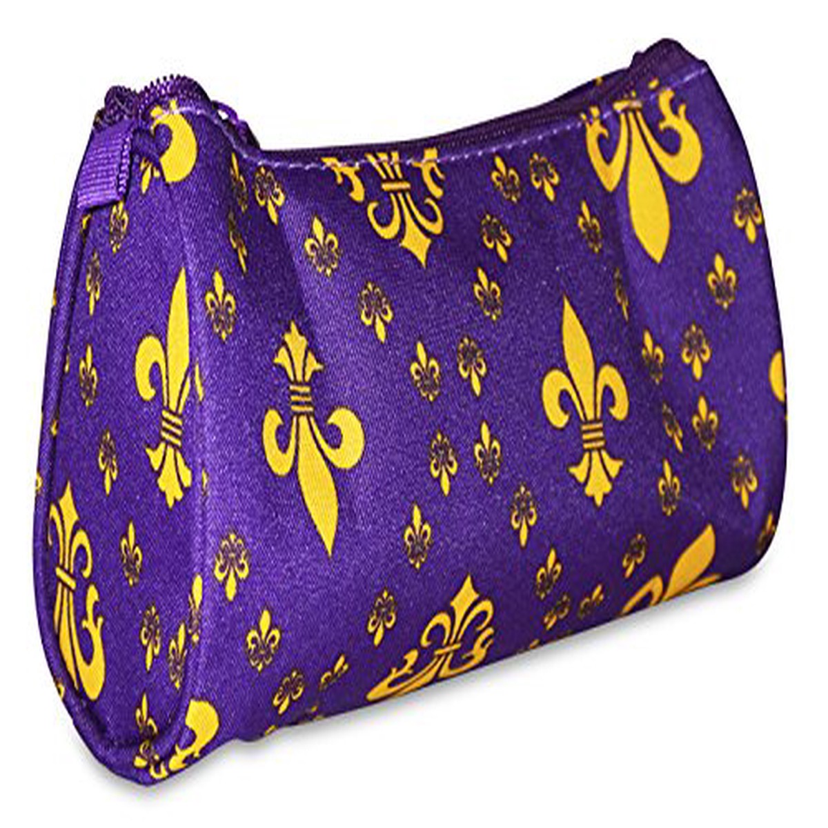 Ever Moda Fleur de Lis Makeup Bag