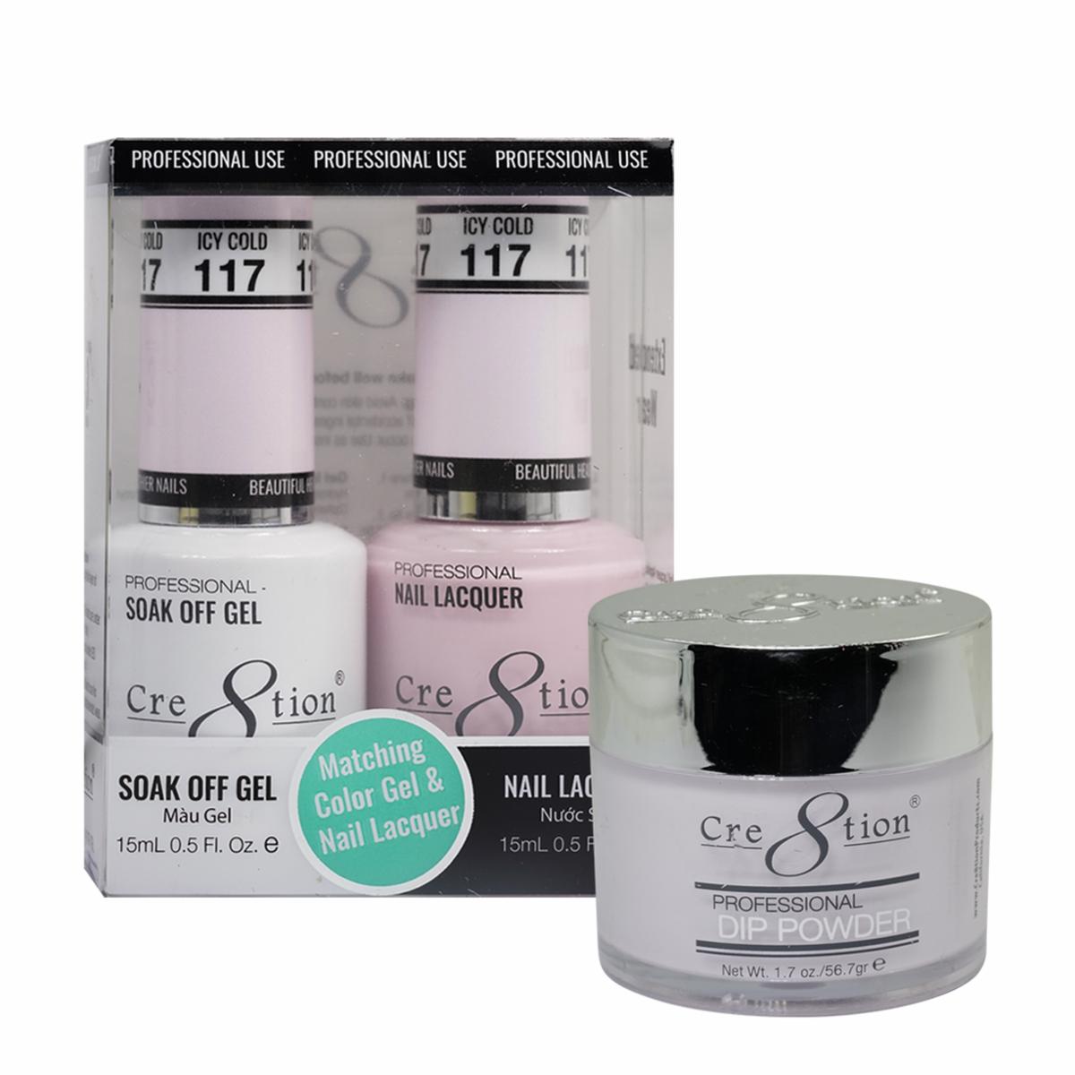 Cre8tion Trio 117 – DIPPING POWDER