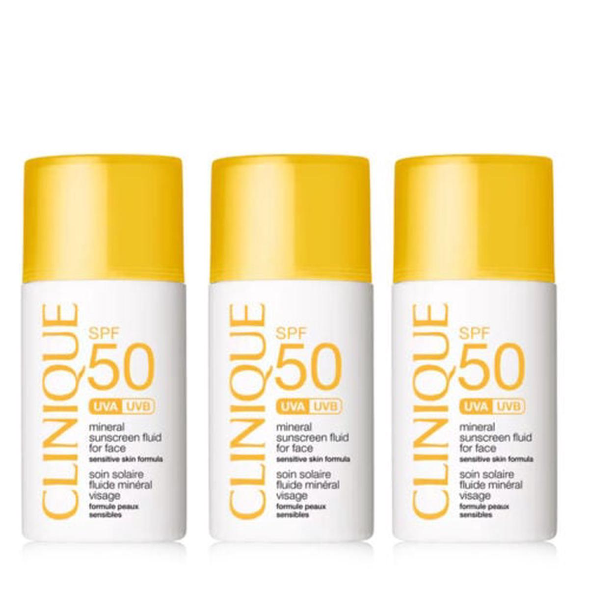 SPF 50 Mineral Sunscreen Trio Set