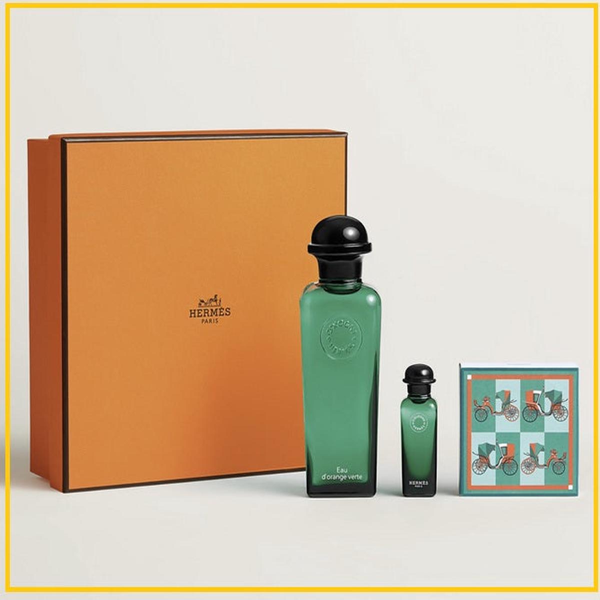 HERMES EAU D’ORANGE VERTE DUO SET