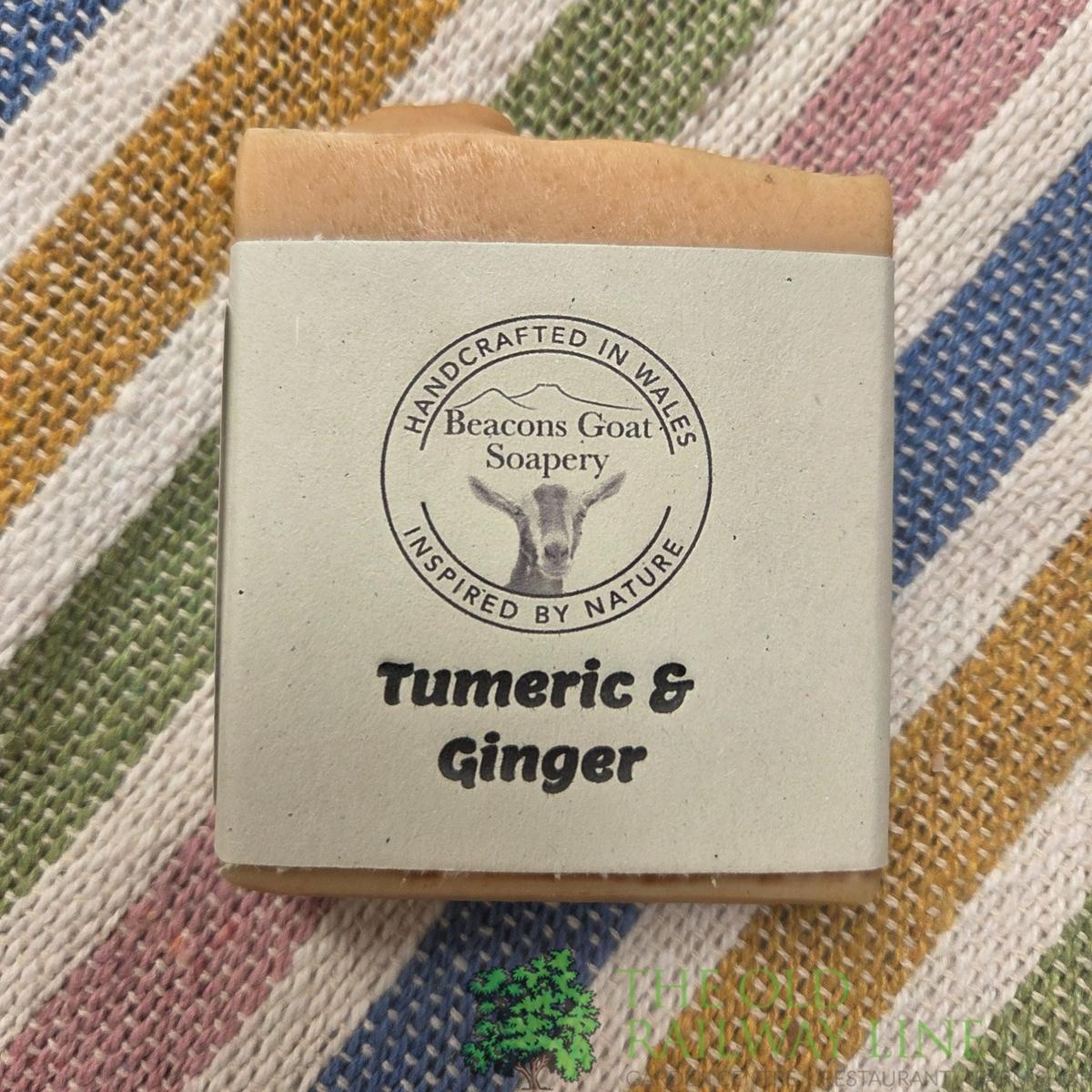 Beacons Goat Soapery Tumeric & Ginger Soap Bar
