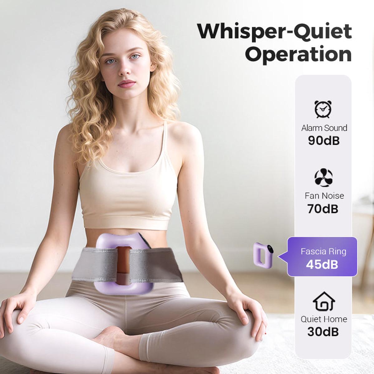 5-speed handheld massager ring with adjustable strap