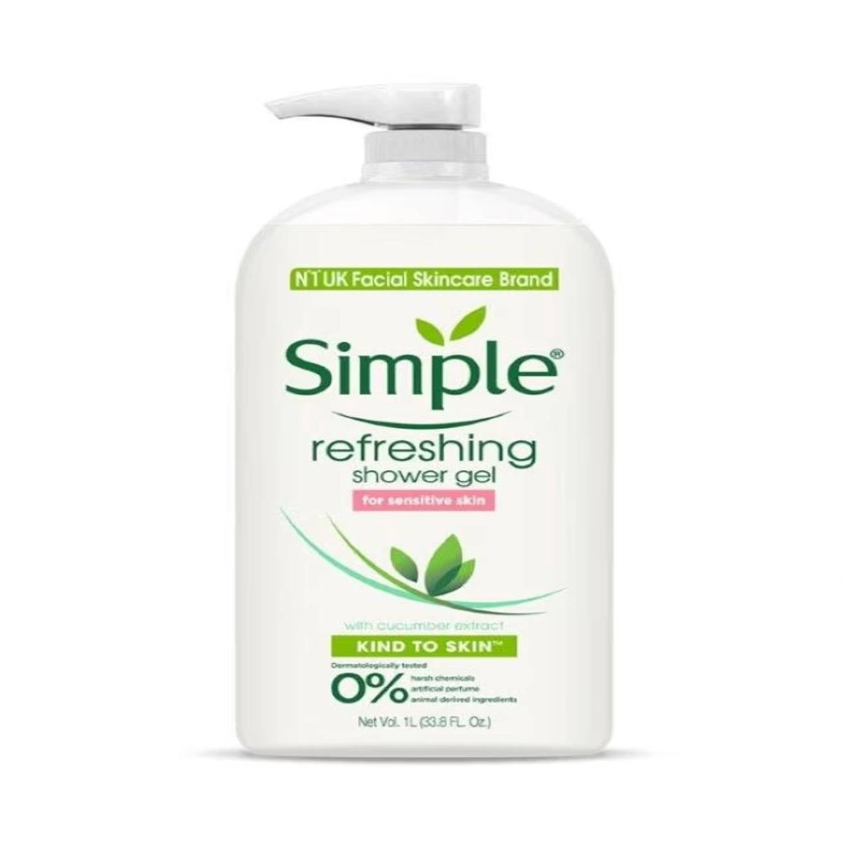SIMPLE REFRESHING BODY WASH 1L