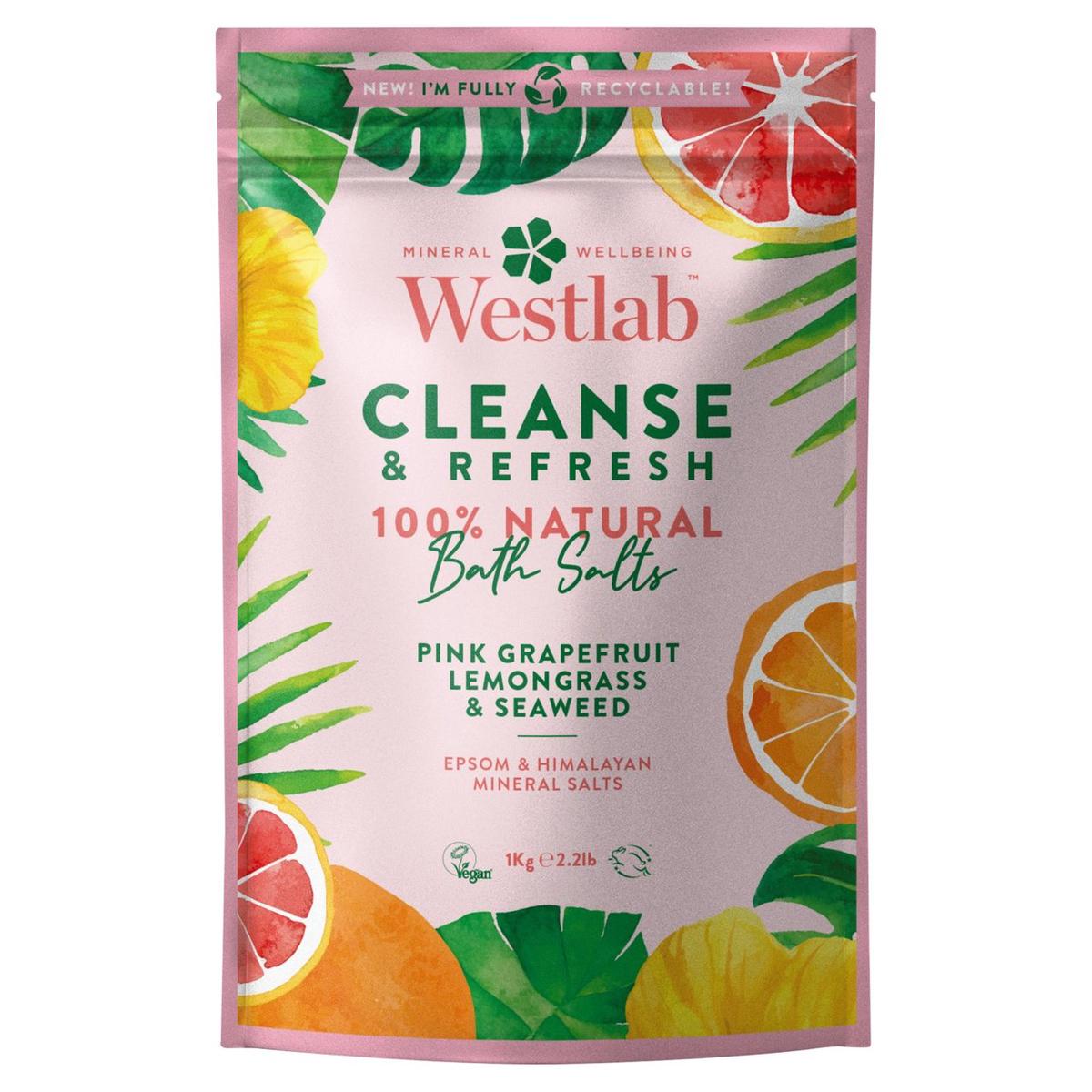Westlab ‘CLEANSE’ Bathing Salts 1kg
