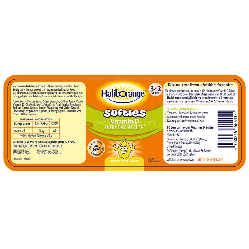 Haliborange Softies Vitamin D