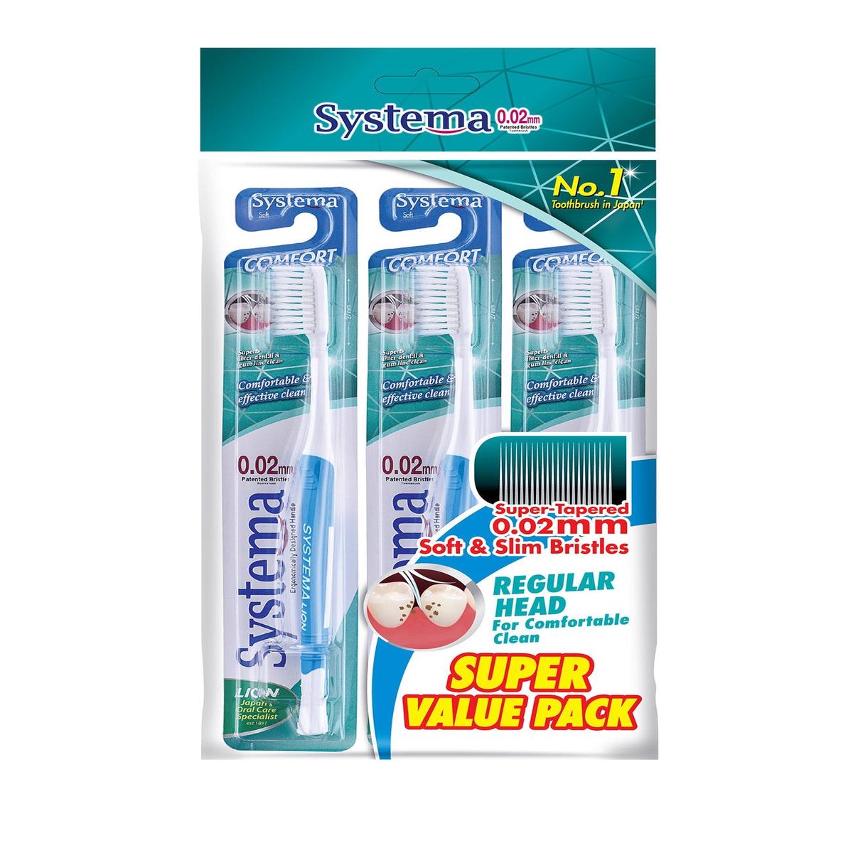 SYSTEMA COMFORT SUPER VALUE PACK 3S