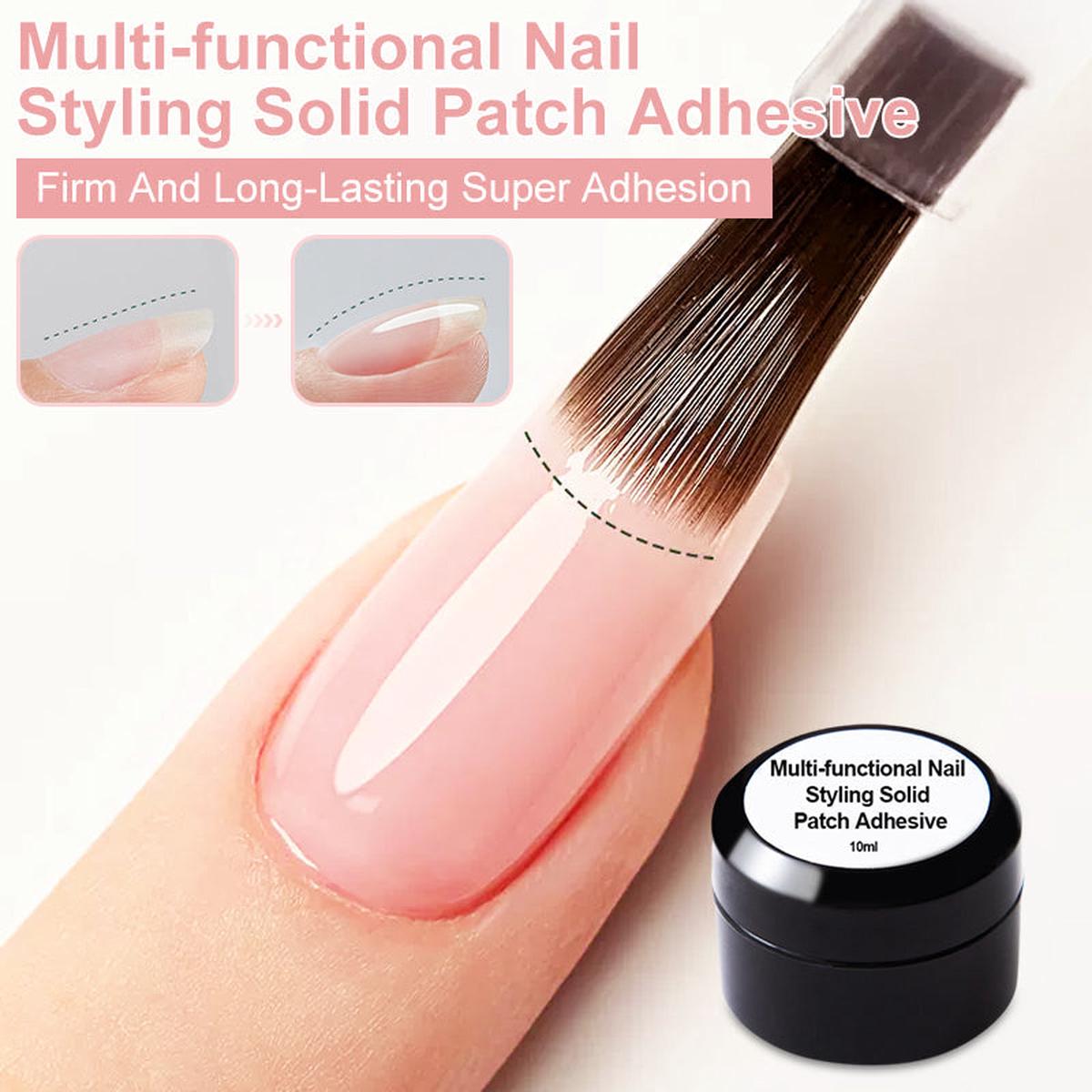 Multi-functional Nail Styling Solid Patch Adhesive