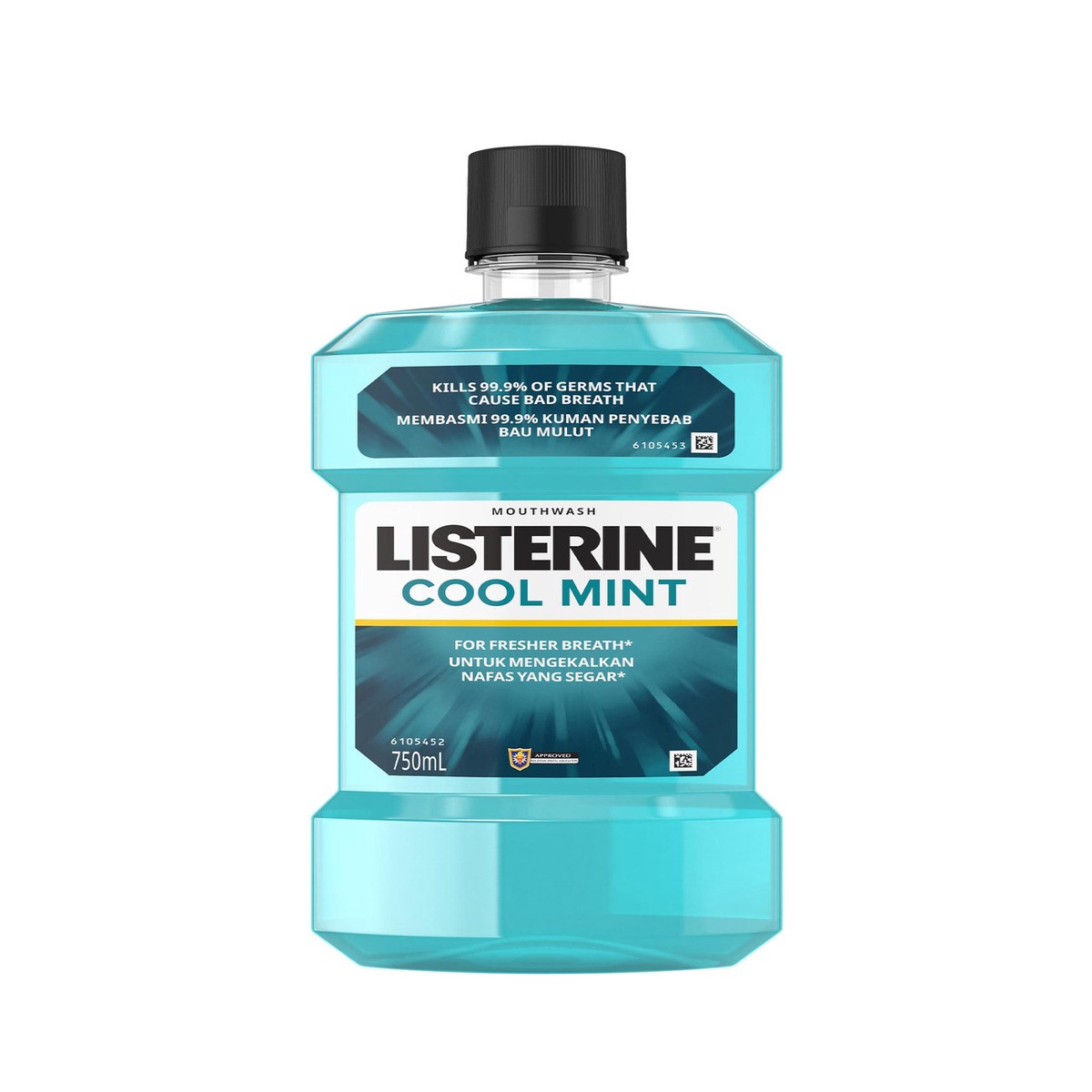 LISTERINE COOLMINT 750ML