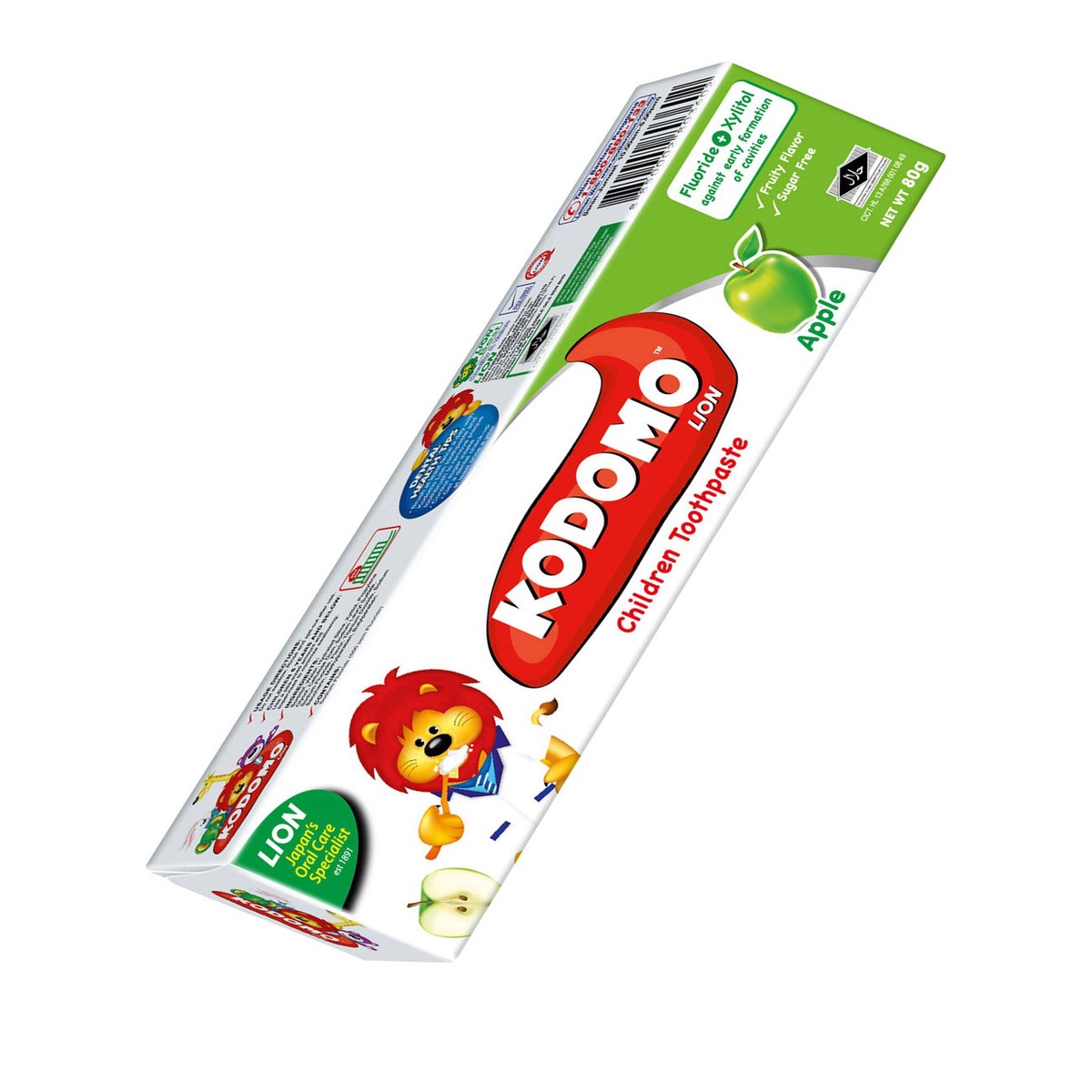 KODOMO LION TPASTE APPLE 80G