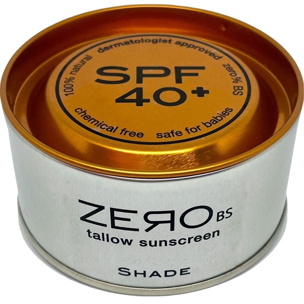 Zero BS – Shade Tallow Based Sunscreen SPF 40 Push Up 120ml