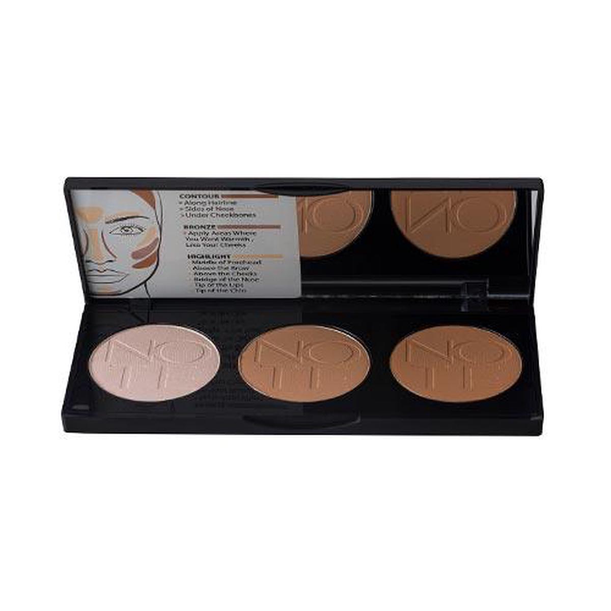 Note Perfecting Contouring Powder Palette 01 LIGHT TO MEDIUM